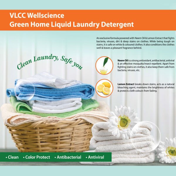 Green Home Liquid Laundry Detergent - Image 3